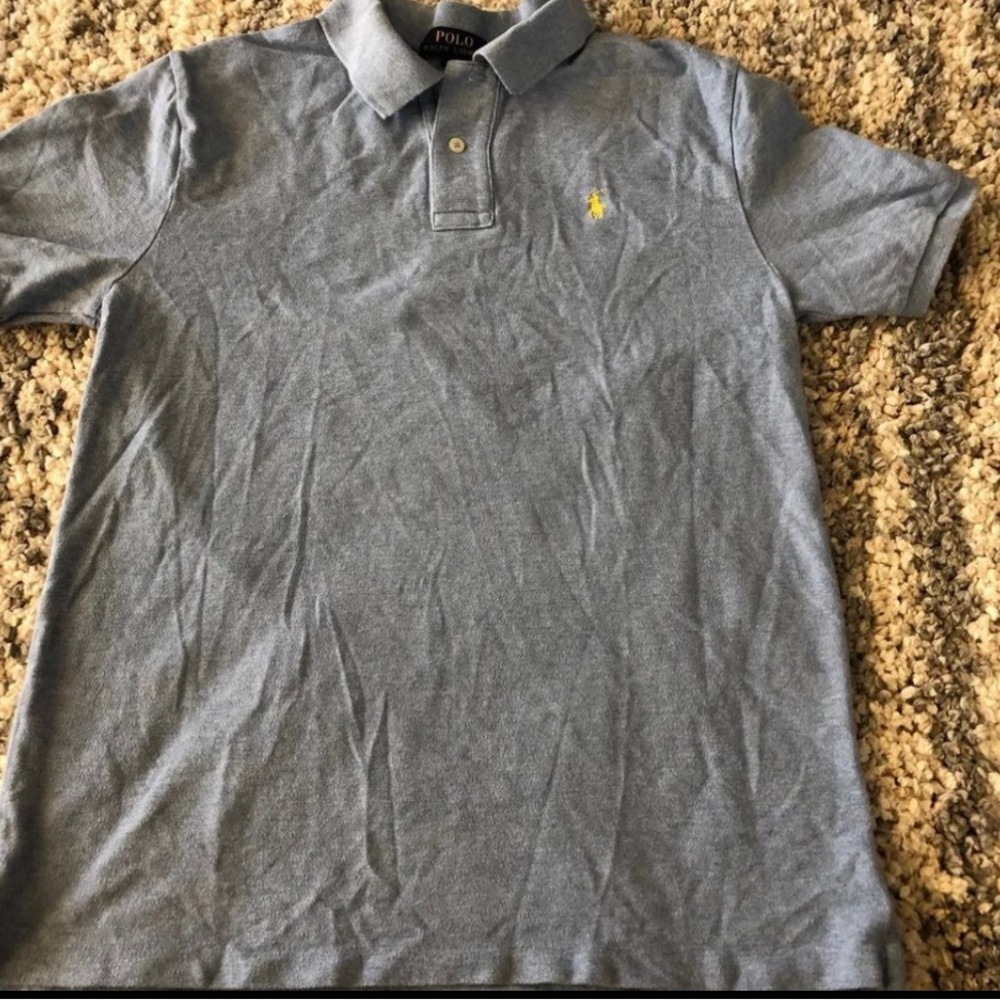 Polo by Ralph Lauren Classic Blue Polo Shirt boys size 18/20